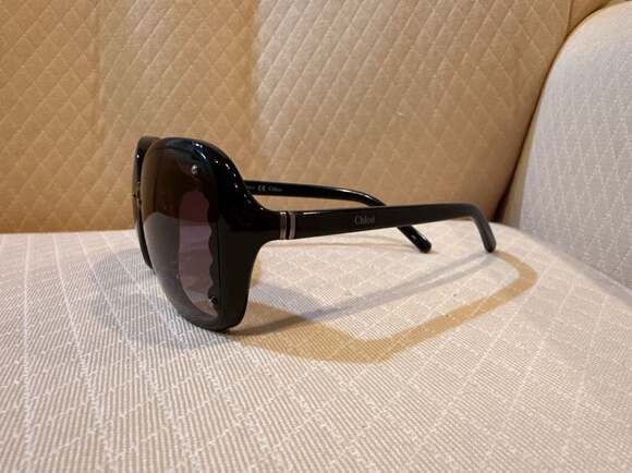 Chloe Accessories - Chloe CE619S Women's Black Oversized Square Sunglasses